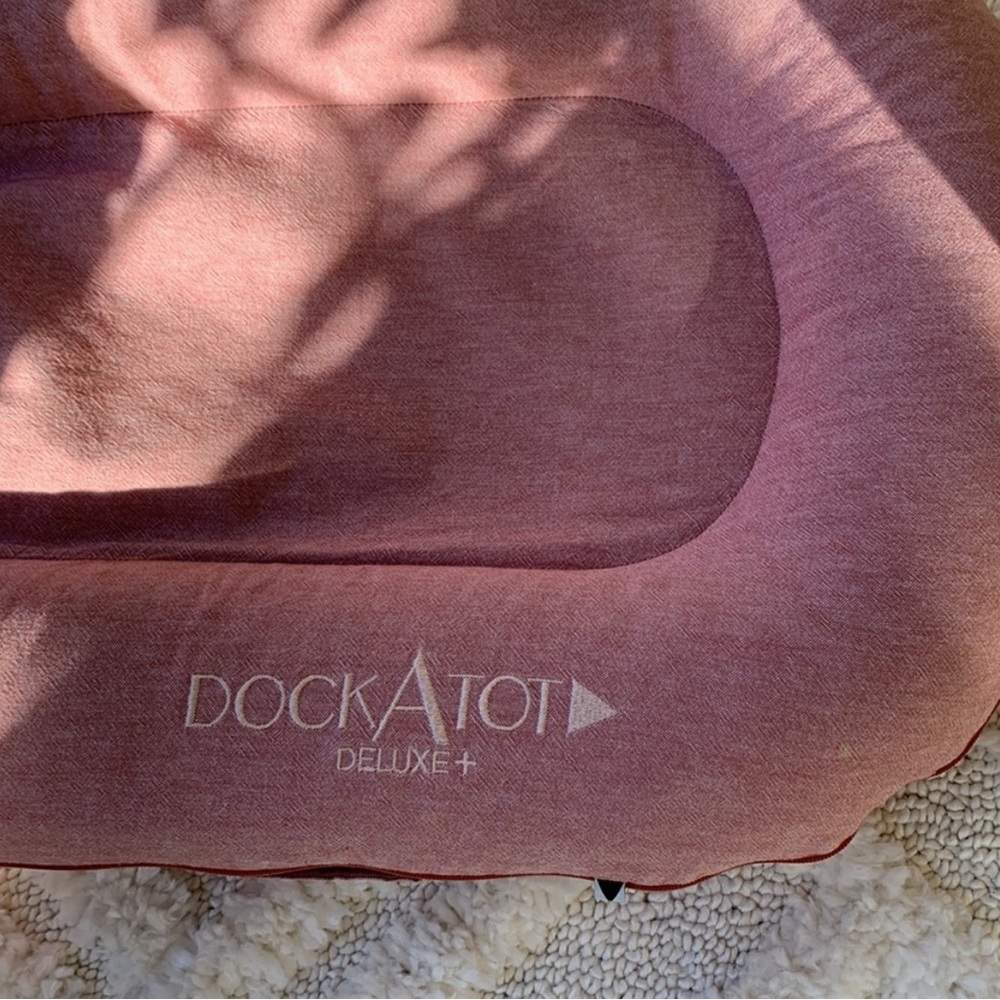 Dock-A-Tot Deluxe in Ginger Chambray - Picture 2 of 4